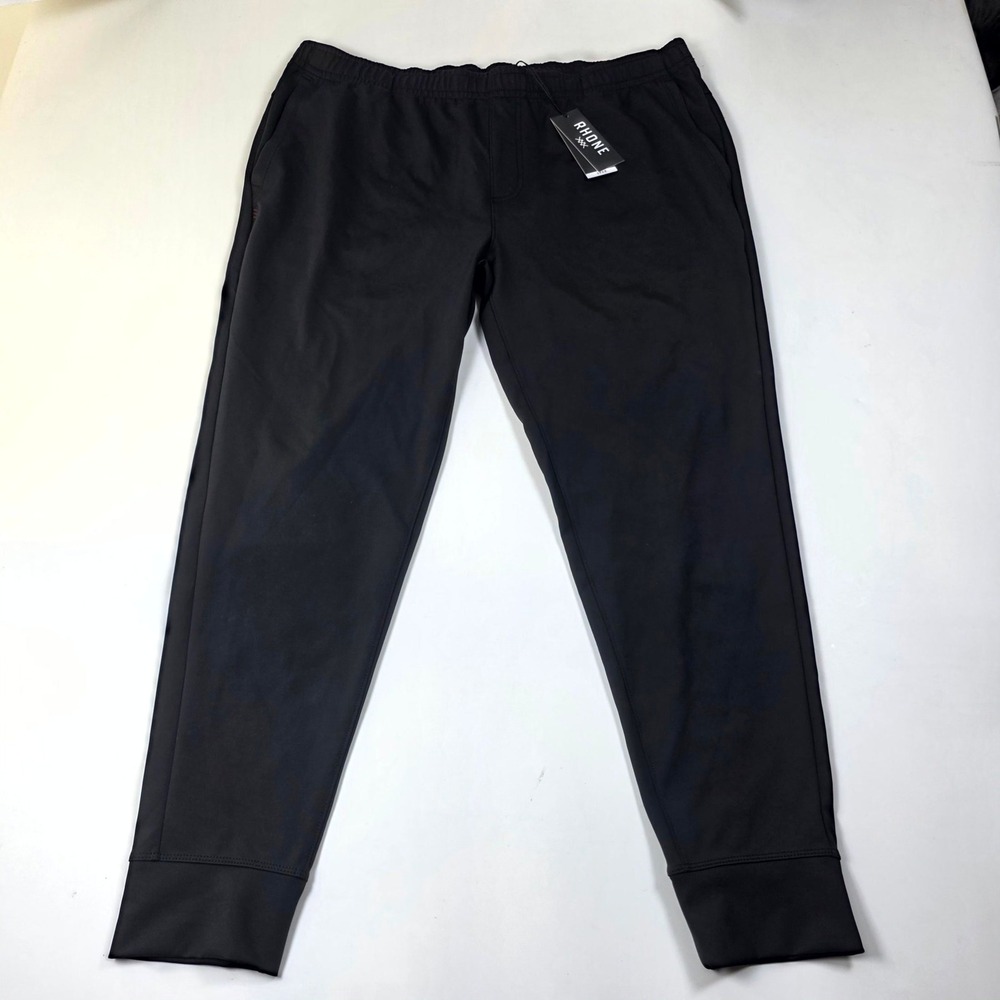 Rhone Spar Jogger Mens XXL Black Activewear Training Pants 100021-001-XXL NEW